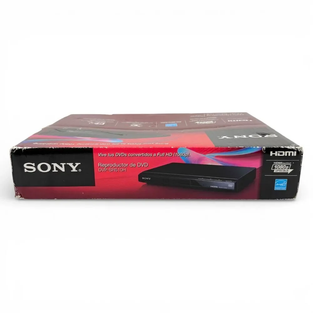 NEW Sealed Box Sony DVD 1080P Upscaling Player DVP-SR510H